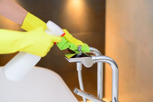Professional carpet cleaning service in a Belgravia home