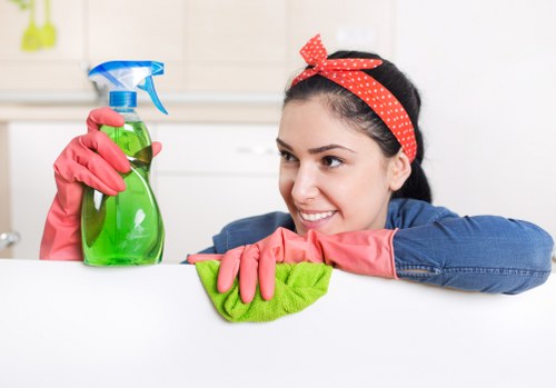 Organised clearance process inside a Belgravia property