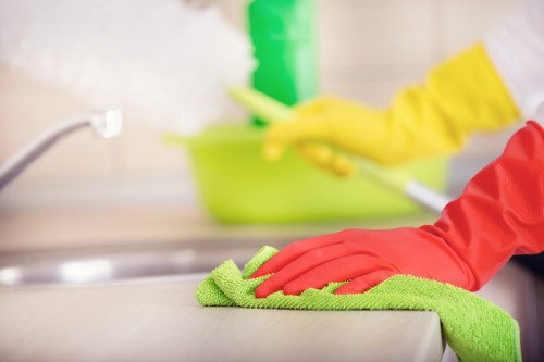 Deep cleaning equipment used by a carpets cleaner in Belgravia